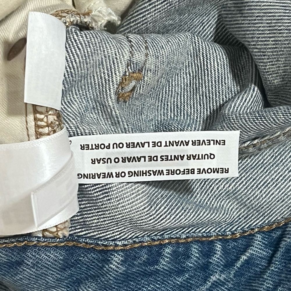 🦋 Madewell Distressed Denim Shorts - Vintage Vibes | Size 23 - Picture 9 of 11